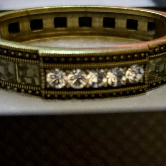 Heidi Daus Gold and Crystal Bracelet - Picture 9 of 10